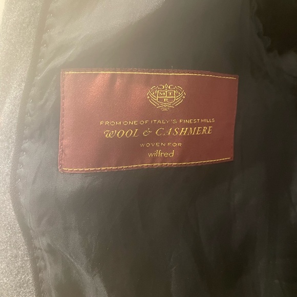 Wilfred Cocoon coat in grey - Picture 6 of 7